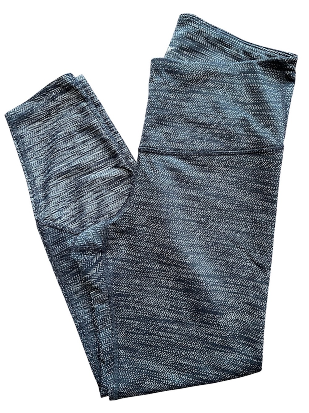 Old Navy Active Go-Dry Leggings Gray Black Medium
